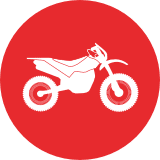 Custom Motorcycle Decal 1 Motorbike Product Line Icon