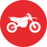 Motorbike Product Line Icon