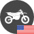 Motocal: Custom Decals for All Vehicles 7 Product Line Motorbike USA icon