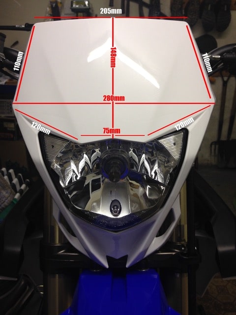 2016 WR250F Headlight