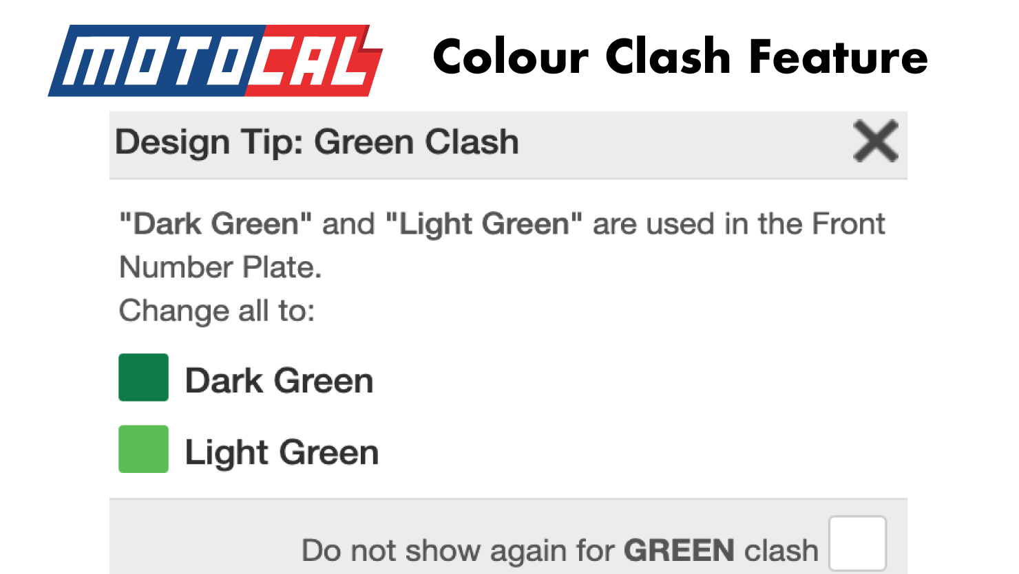 Colour Clash Feature TN