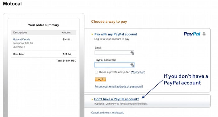 Paypal FAQ 1