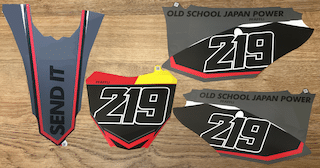 Motocal: Custom Decals for All Vehicles 14 Custom Dirt Bike Graphics Decals